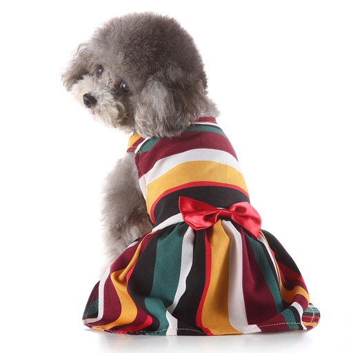 Pets.Love.Earth Rainbow Cocktail Dress