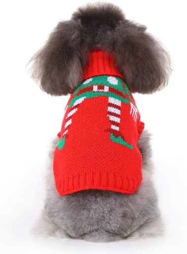 Pets.Love.Earth Show Clown Sweater Red
