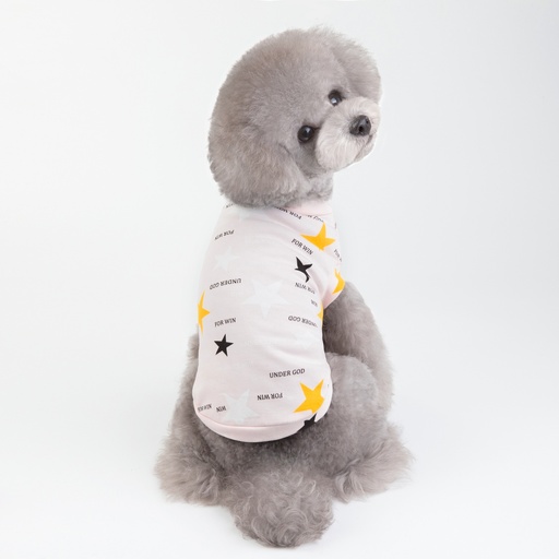 Pets.Love.Earth Star Half Sleeve Light Pink