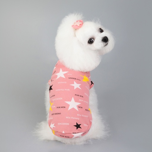 Pets.Love.Earth Star Half Sleeve Pink