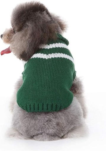 Pets.Love.Earth Sweater Dark White