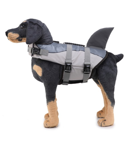 Pets.Love.Earth Life Jacket - Shark Grey