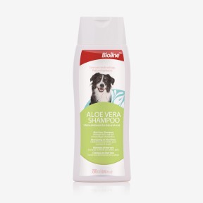 [6970117120103] Bioline Aloe Vera Shampoo for Dogs 250ml