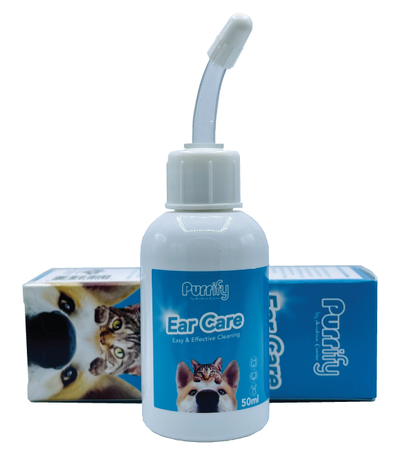 Purrify Ear Care Drop For Dogs & Cats 50ml | Pet Arabia