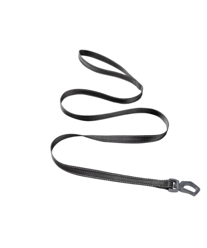 Dogness Challenger Herringbone Webbing Leash Black