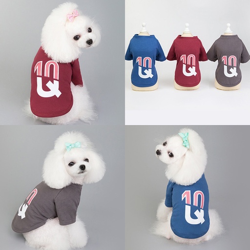 Pets.Love.Earth 10Q Half Sleeve Red