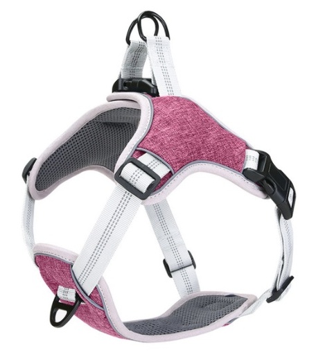 Pet Interest Go Get Soft Robust Harness Pink