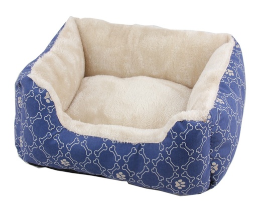 PZ-Pawise Square Dog Bed Blue