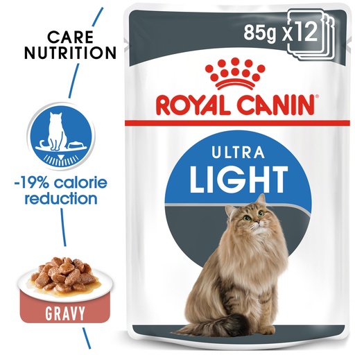 Royal Canin Pouch Light Weight Care Gravy Formula for Adult Cat