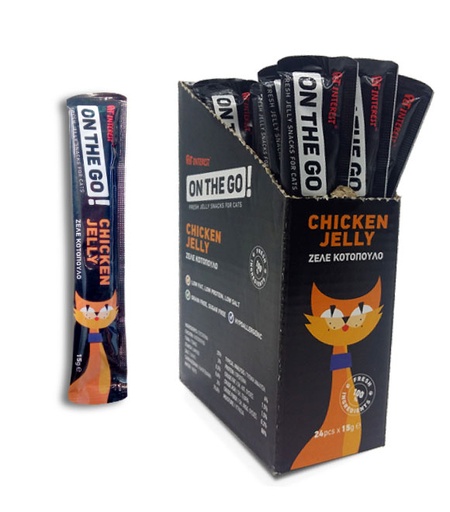 Pet Interest On The Go Chicken Jelly Snacks For Cat