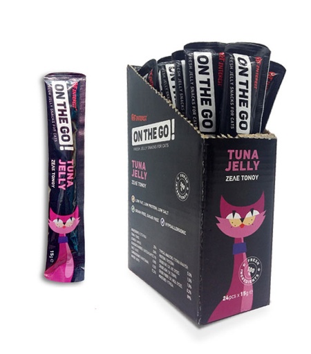 Pet Interest On The Go Tuna Jelly Snacks For Cat