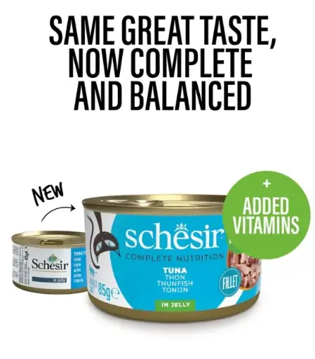 Schesir Can for Cat Tuna In Jelly 85g