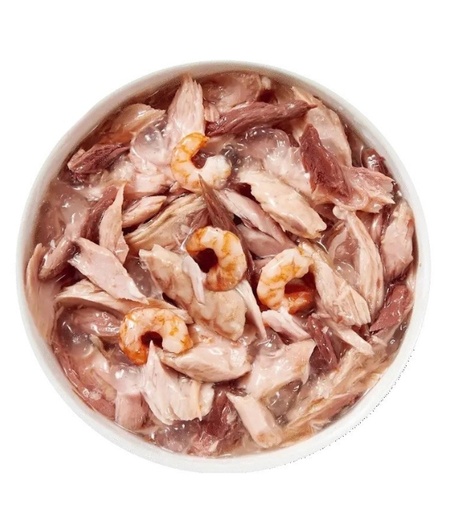 Schesir Can for Cat Tuna with Shrimps In Jelly 85g