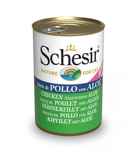 Schesir Can for Kitten Chicken with Aloe 140g