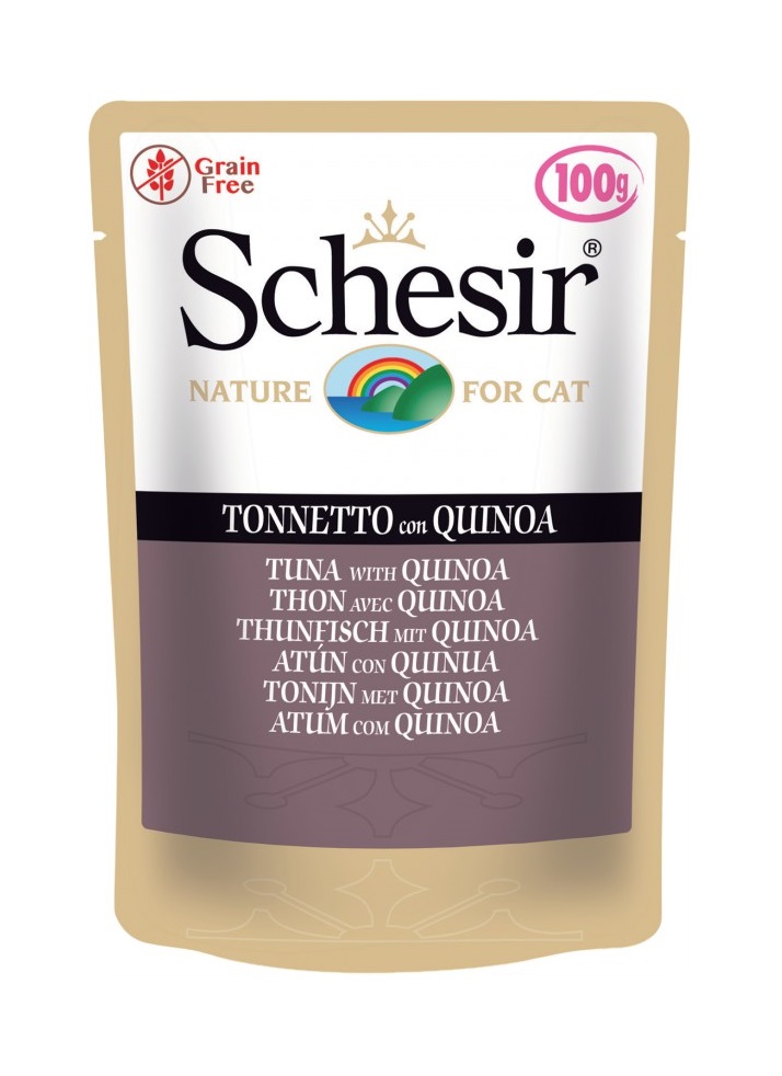 Schesir Pouch Nature Pollo Tuna with Quinoa For Cats 100g