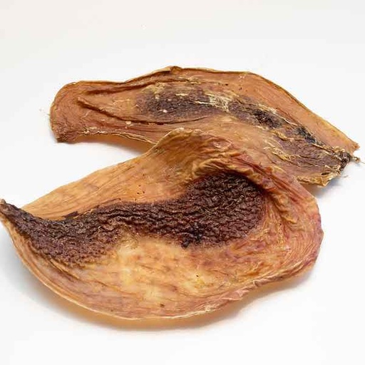 [6009696843025] Natural Protein Ostrich Chewy Giblet Frisbee 510g 10Pk