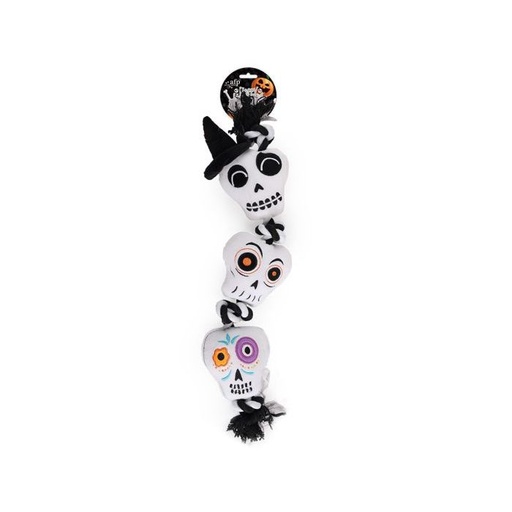 [847922088217] All For Paws Halloween Naughty or Trick Skeleton Dog Toy