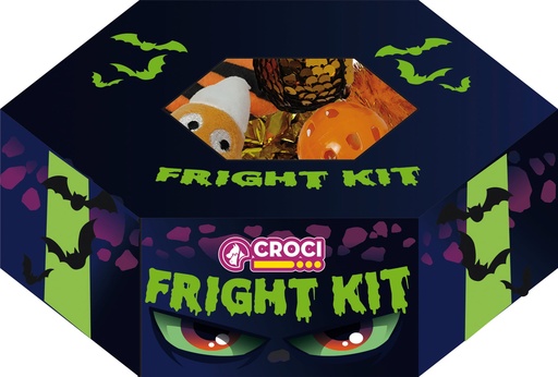 [8023222266513] Croci Fright Halloween Cat Toy Kit