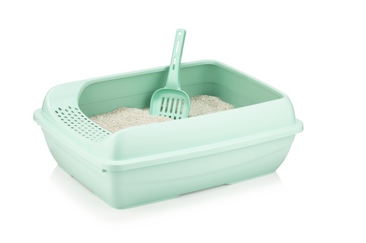Pets.Love.Earth Cat Litter Tray with strainer 37.5X49.5X17.5cm