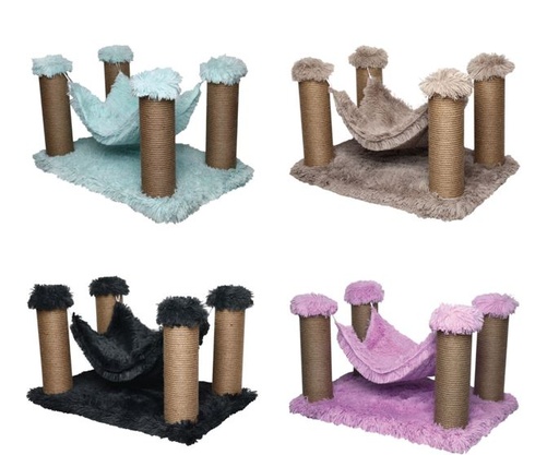 Scratch it Premium Ponchic Fabric Cat Scratching Tree 59X39X34