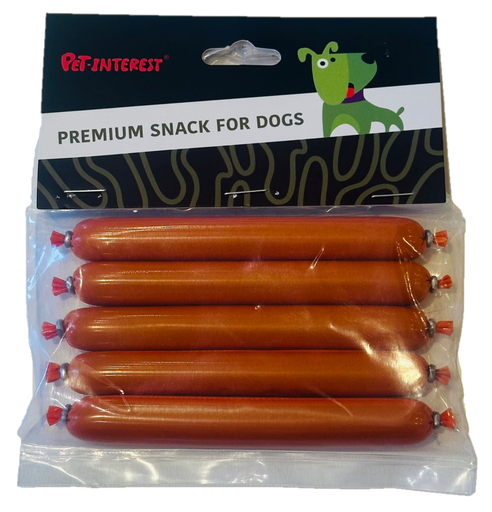 [6359346126252] Pet Interest Sausage Chicken 15gX5pk