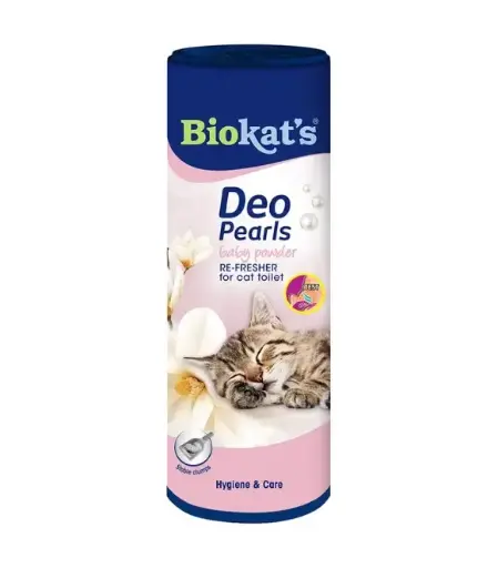 [4002064605159] PZ-Biokat’s Deo Pearls Baby Powder – Cat Litter Deodorizer (700 g)