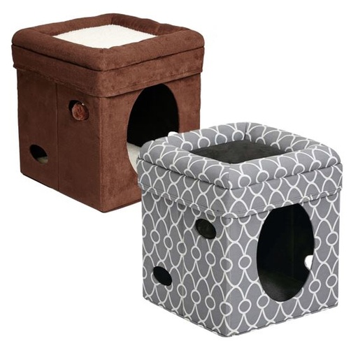 Midwest Curious Cat Cube 38.4X38.4X42cm