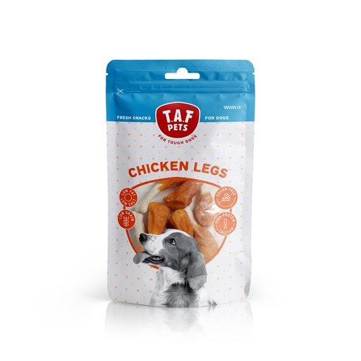 [5207147116310] TAF Pets Fresh Dog Treats Chicken Legs 75g