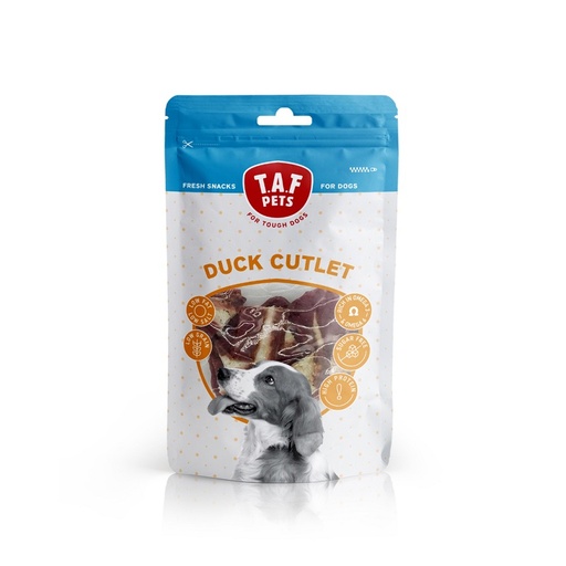 [5207147116402] TAF Pets Fresh Dog Treats Duck Cutlet 75g
