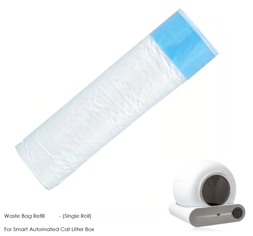 [6359346129154] Smart Automated Cat Litter Box- Waste Bag Refill (Single Roll)