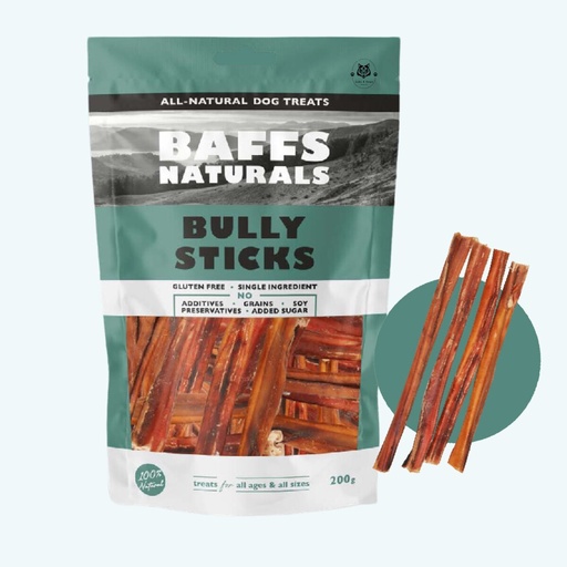 [8680000000037] Baffs Naturals Bully Sticks 100+g