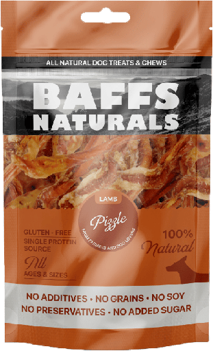[8683229861458] Baffs Naturals Lamb Pizzle 100+g