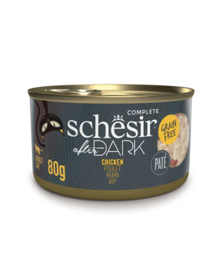 Schesir After Dark Can for Cat Chicken In  Paté 80g