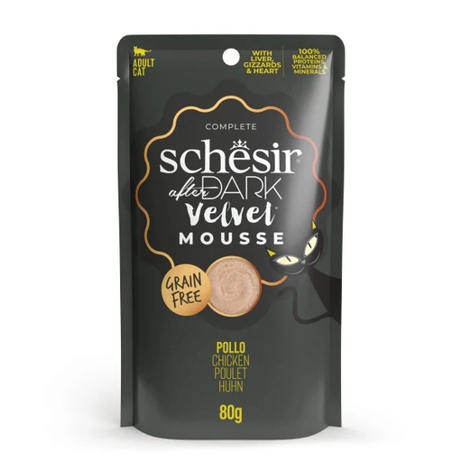Schesir After Dark Pouch Velvet Mousse Chicken 80g