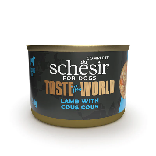 Schesir Taste The World Can For Dog Lamb with CousCous 150g