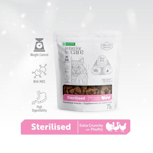 [4771317477132] Nature's Protection Superior Care Supplemental Snacks  Sterilised with Poultry for Adult Cats 75g