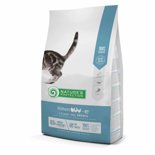 [4771317457585] Nature's Protection Kitten Poultry with krill 2 kg