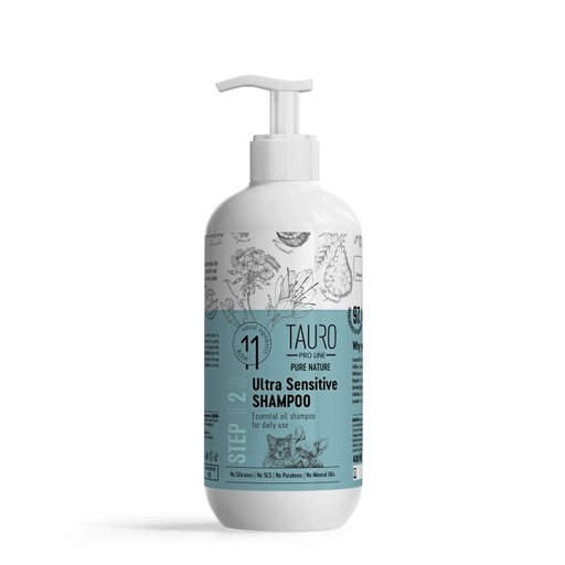 [4779051637973] Tauro Pro Line Pure Nature Ultra Sensitive Shampoo 400ml