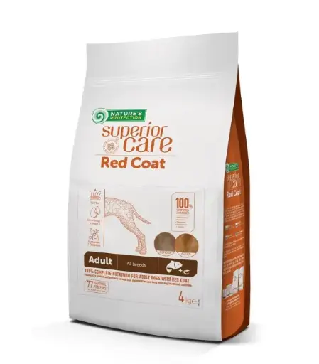 Nature’s Protection Superior Care Red Coat Grain-Free Salmon Dry Food – Adult Dogs (All Breeds)