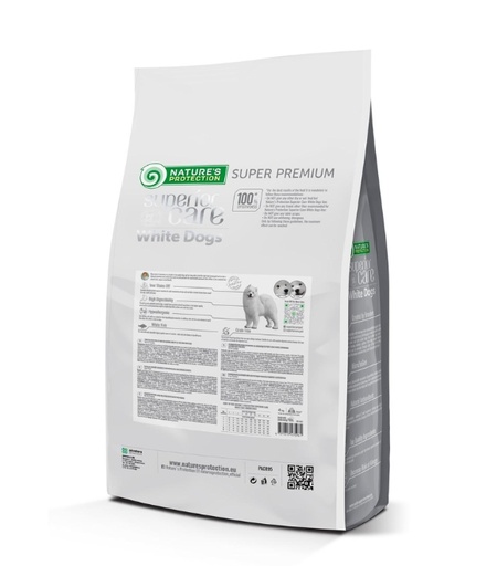 Nature’s Protection Superior Care Junior All Breed White Coat White Fish Dry Food – 4kg
