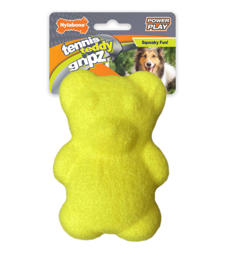 [018214850830] Nylabone Tennis Bear Dog Toy