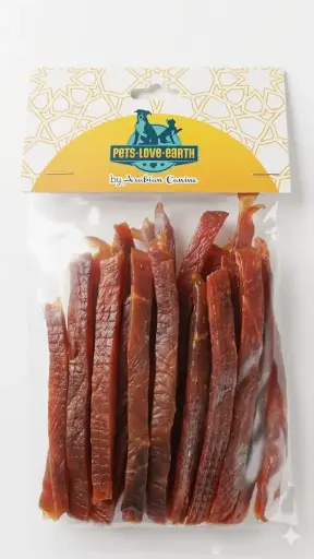 [06359346129604] Pets.Love.Earth Dry Chicken Fillet Chips (24 Pack)