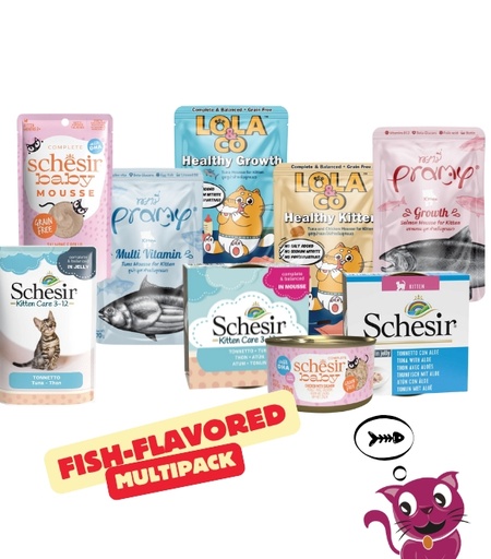 Fish-Flavoured Multipack for Kitten