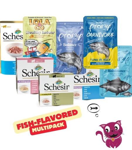 Fish-Flavoured Multipack for Adult Cat