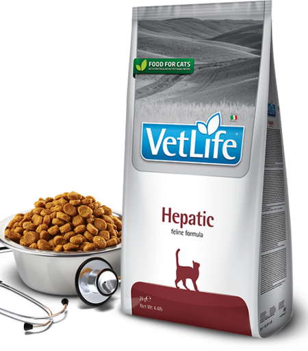 [8010276030399] Farmina Vet Life Hepatic Feline Dry Cat Food – 2 kg