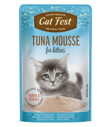 Cat Fest Tuna Mousse for Kitten Pouch 70g