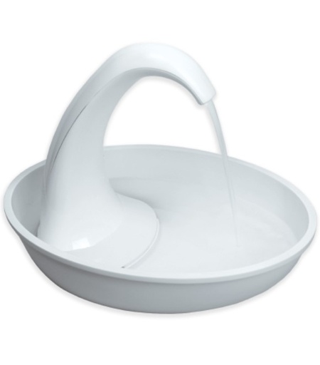 [853442005429] Pioneer Pet Drinking Fountain Plastic Swan  2.36l