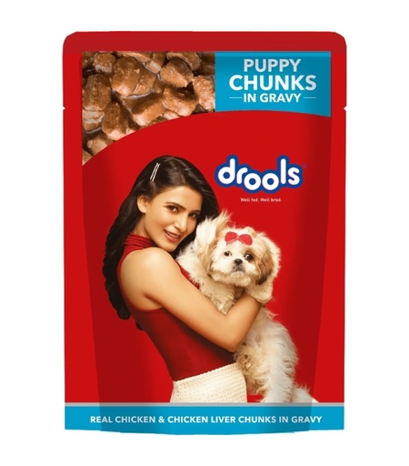[8906043149152] Drools Wet Food Puppy – Chicken &amp; Liver Gravy 150g