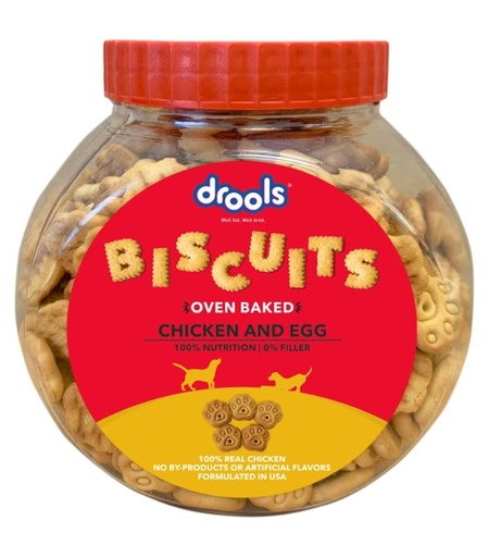 [8906125483716] Drools Chicken and Egg Biscuit 800g