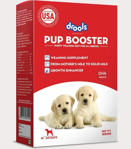 [8906125480142] Drools Pup Booster 300g